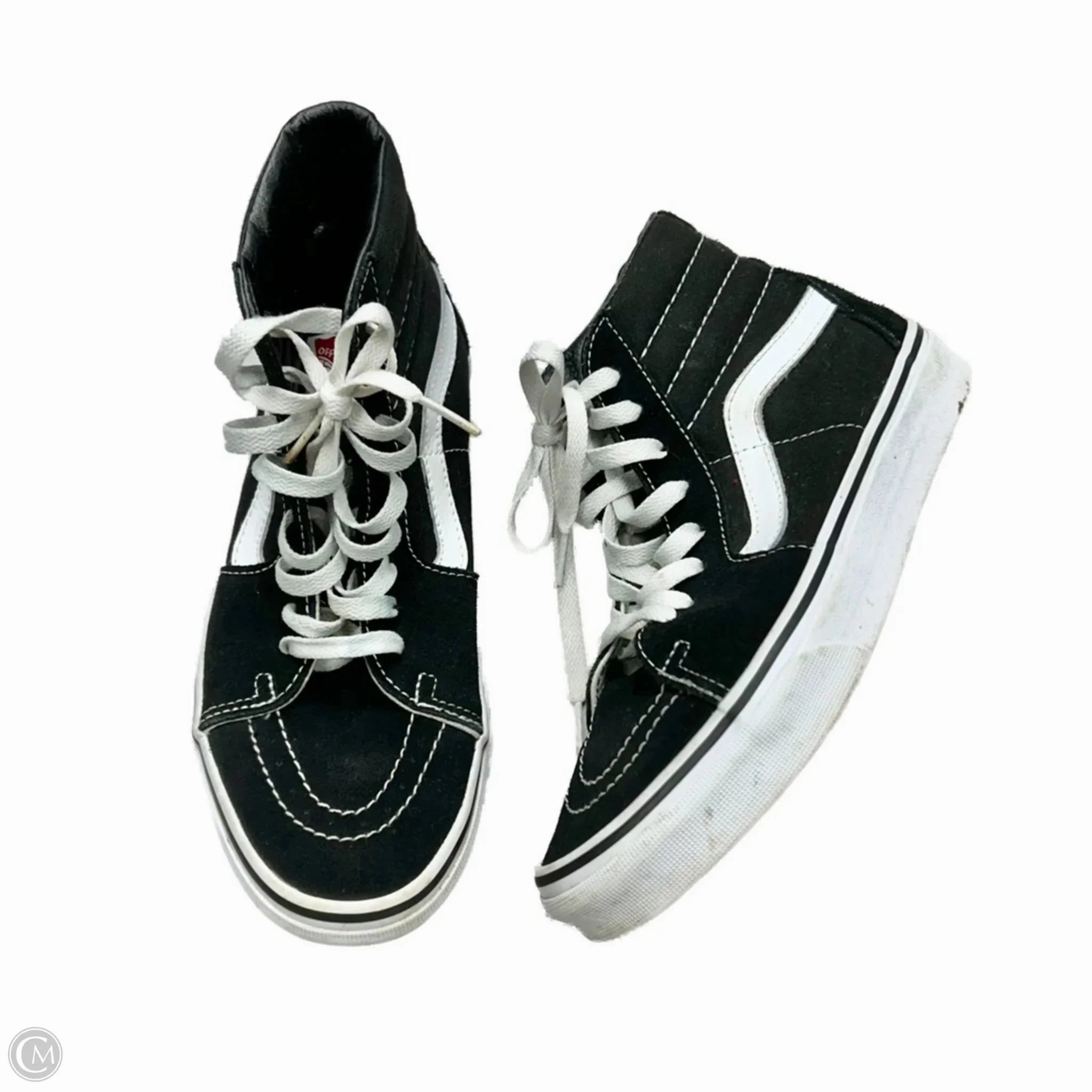 Shoes Sneakers By Vans In Black & White, Size: 8 Tough Build