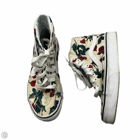 Abrasion Resistant Sole waterproof Shoes Sneakers By Vans In Floral Print, Size: 5