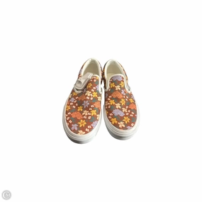 Relaxed Motion Running Pace Shoes Sneakers By Vans In Floral Print, Size: 8.5