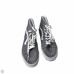 Comfort Insole Shoes Sneakers By Vans In Grey, Size: 9.5