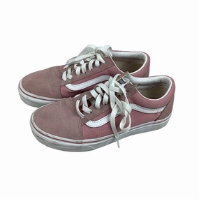 Seamless Knit Construction Shoes Sneakers By Vans In Pink, Size: 6.5
