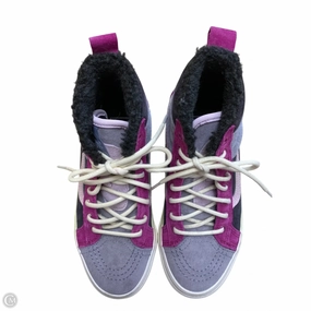 Pointed Toe Shoes Sneakers By Vans In Purple, Size: 7