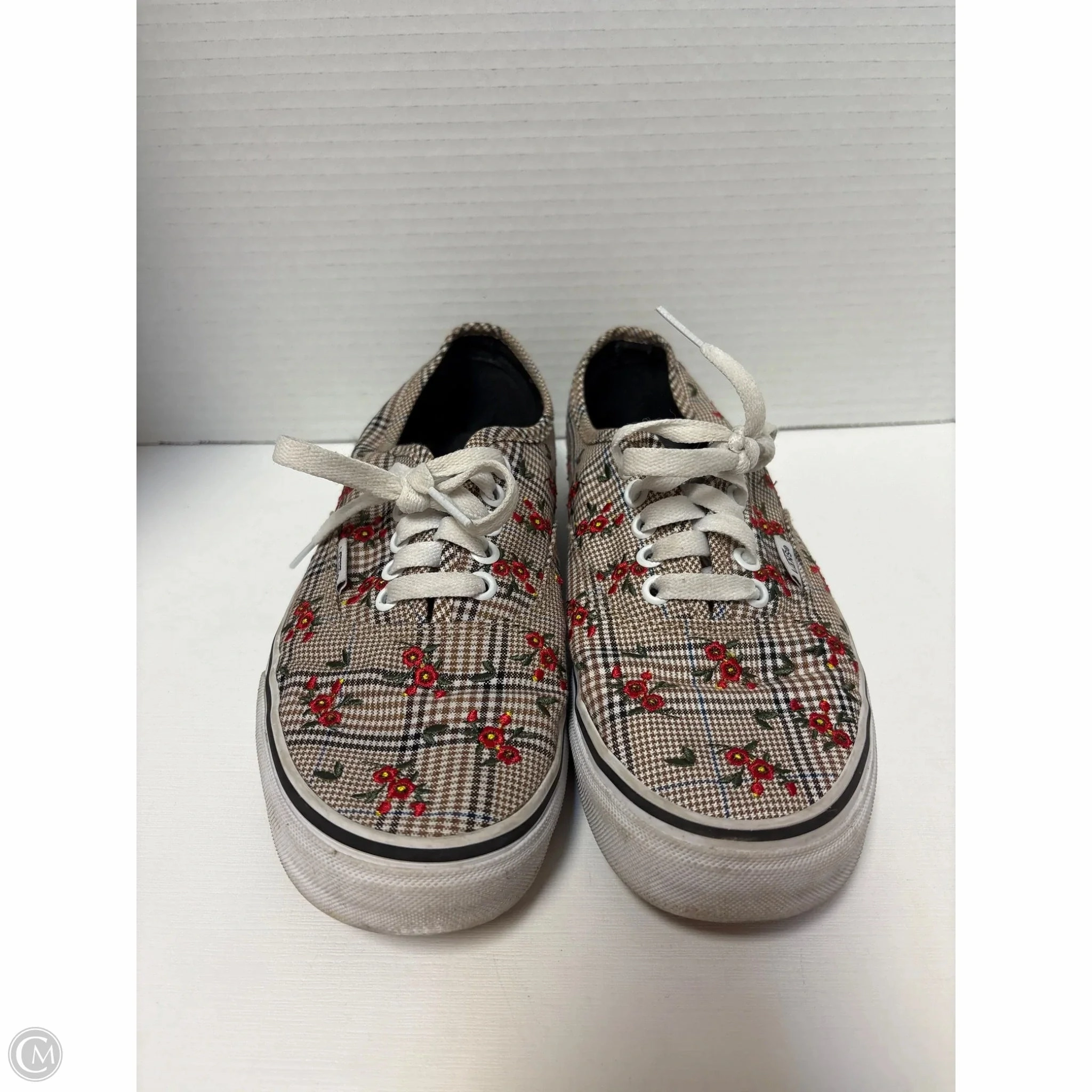 Handcrafted Details Shoes Sneakers By Vans In Red, Size: 8.5