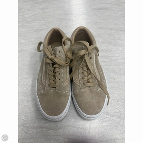 Neutral design Shoes Sneakers By Vans In Tan, Size: 6.5
