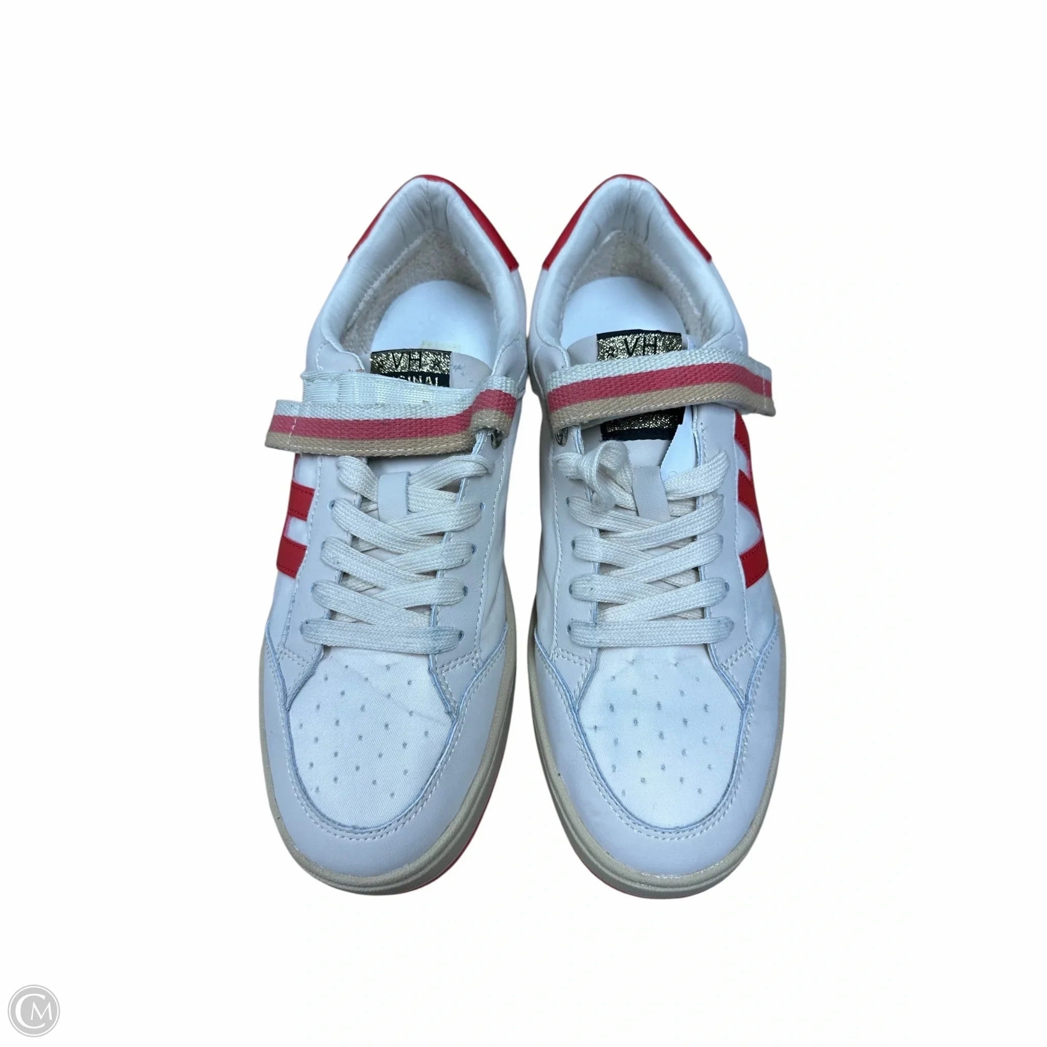 Shoes Sneakers By Vintage Havana In Cream & Red, Size: 10 Soft-touch design Phylon Foam Tech