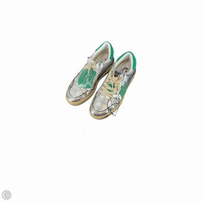 Urban Gear Max Grip Shoes Sneakers By Vintage Havana In Green & Silver, Size: 7.5