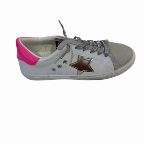 Shoes Sneakers By Vintage Havana In White, Size:7.5 Sock Like Collar Shock Resistance