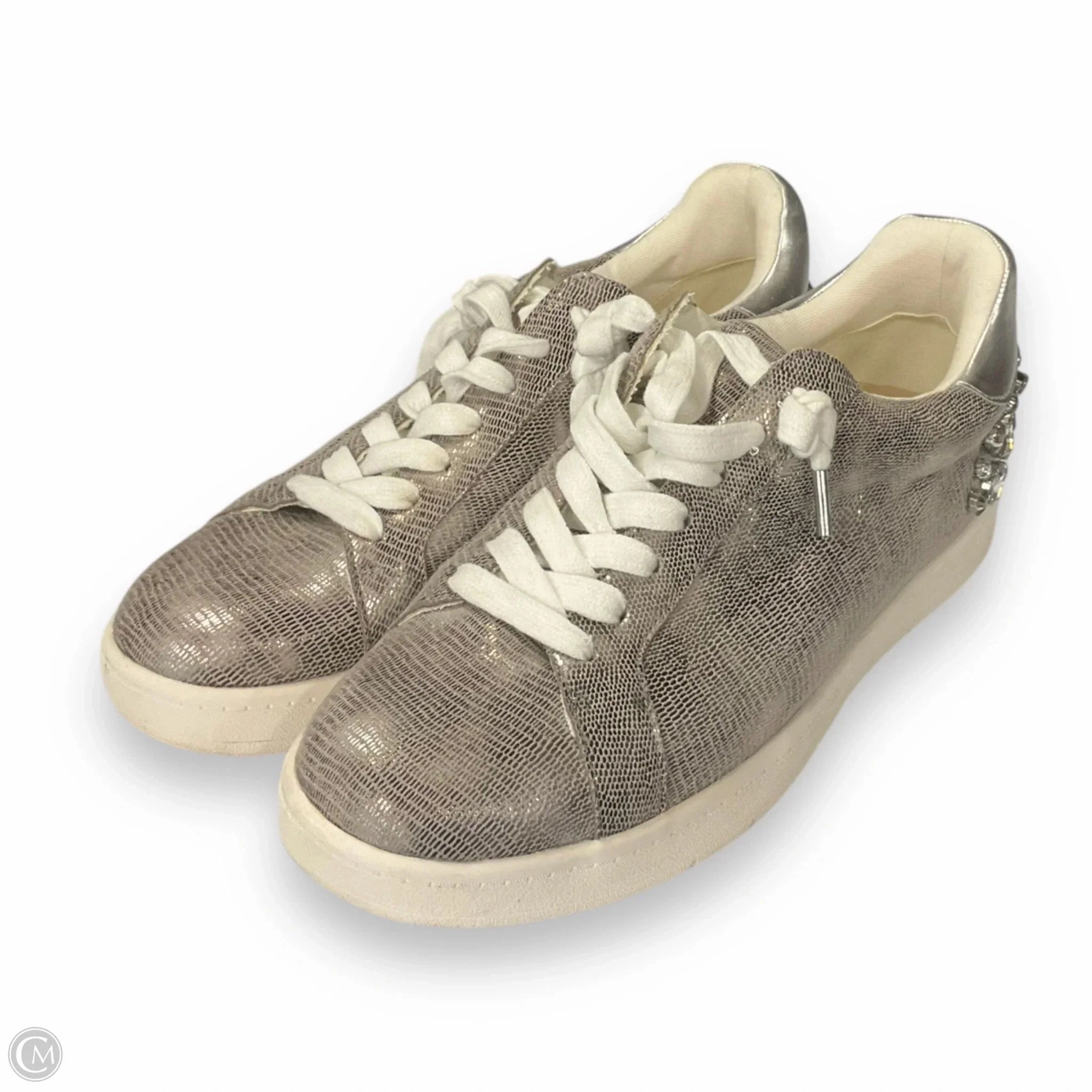 Shoes Sneakers By White House Black Market In Silver, Size: 8 Outdoor Activity