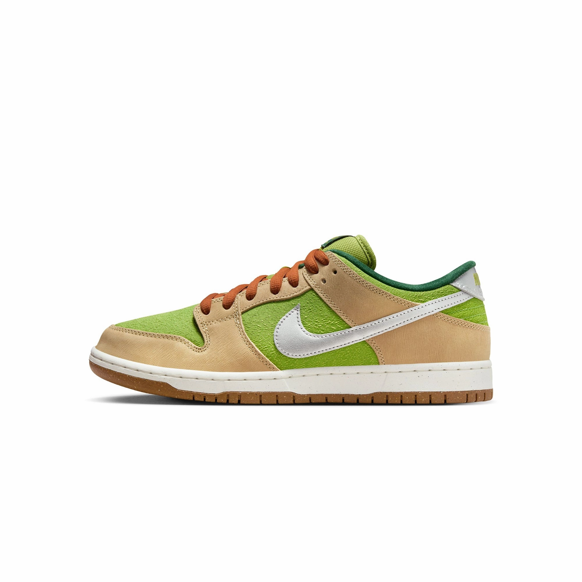 mesh construction shoes Nike SB Mens Dunk Low Pro WC "Escargot" Shoes