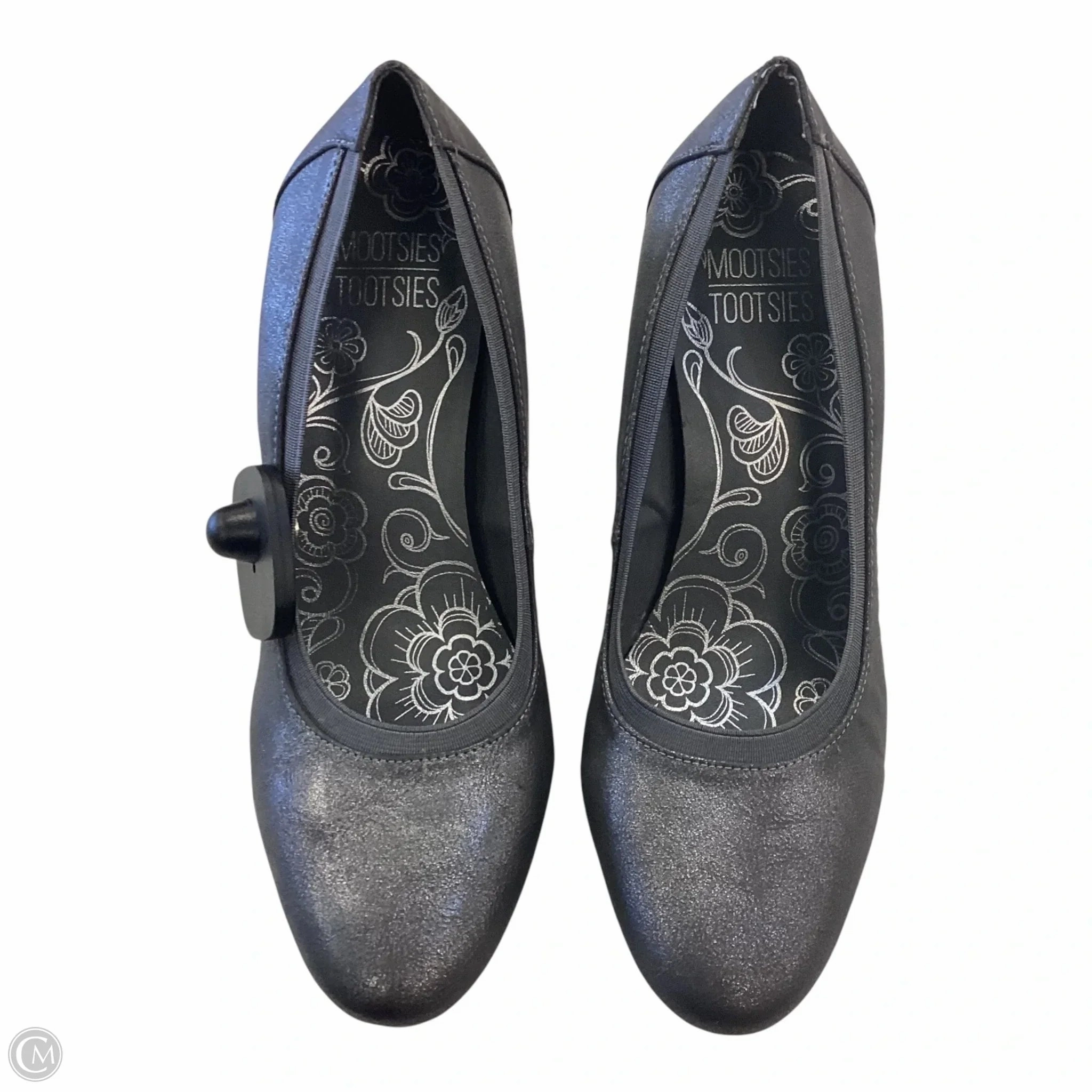 Shoes Heels Block By Mootsies Tootsies In Silver Red High Heels for Weddings Boho Style Heels