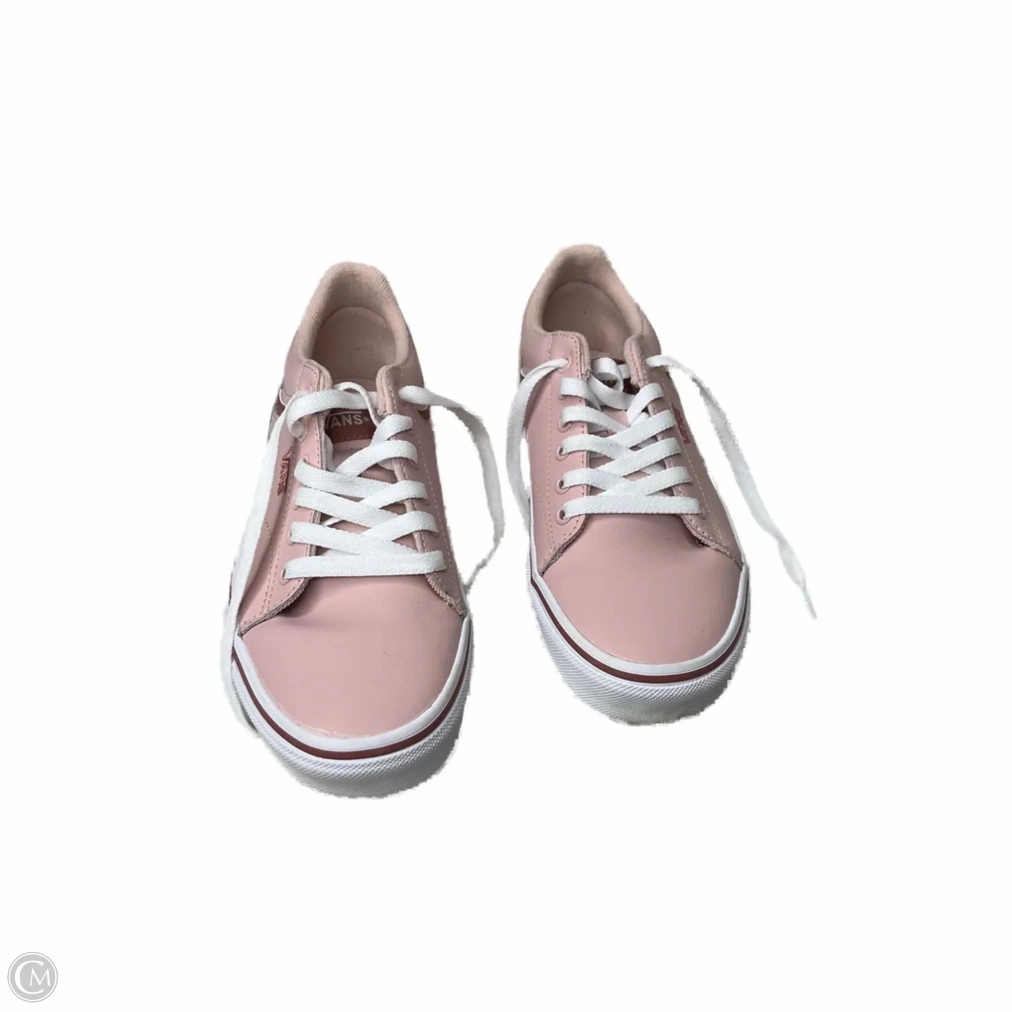 Shoes Sneakers By Vans In Pink, Size: 6 Microfiber Lining Comfort