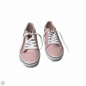 Shoes Sneakers By Vans In Pink, Size: 6 Microfiber Lining Comfort