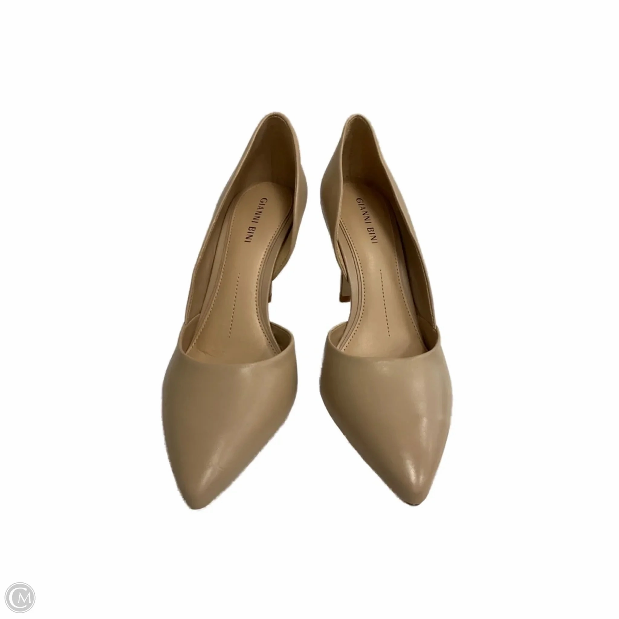 Shoes Heels Stiletto By Gianni Bini In Beige, Size: 7.5 Arch support