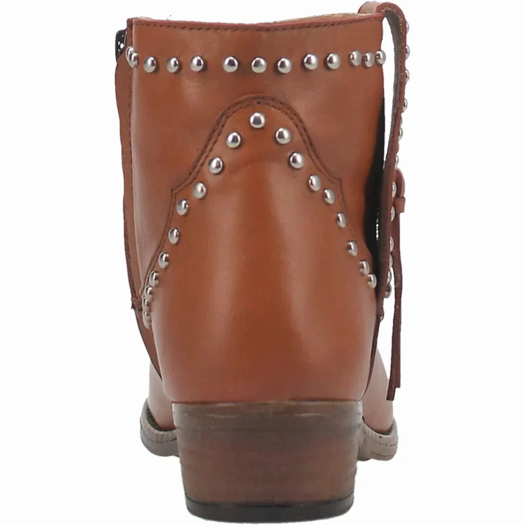 DINGO DESTRY LEATHER STUDDED BOOTIE STYLE DI864 Eco Friendly