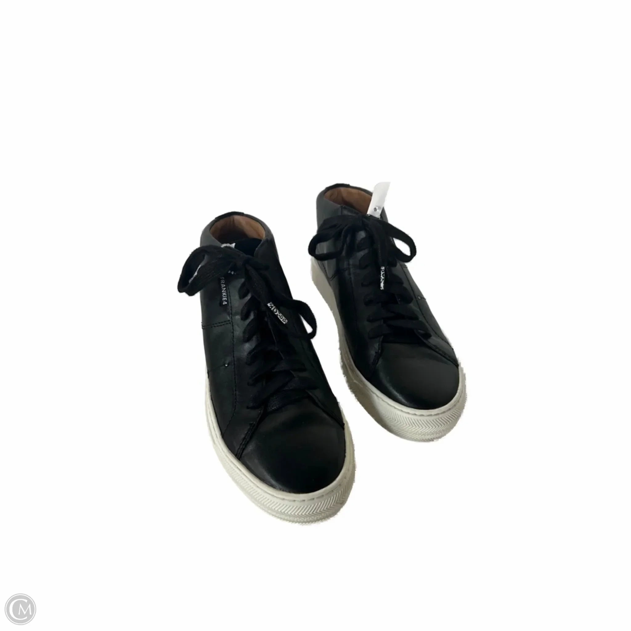 Walk Time Clean Stitching Shoes Sneakers By Cma In Black, Size: 8.5