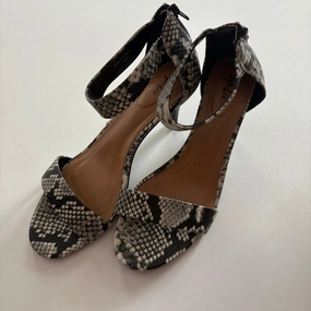 Shoes Heels D Orsay By Style And Company In Animal Print, Size: 10 perforated Work Heels