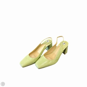 Special Occasion Heels Shoes Heels Block By Alex Marie In Green, Size: 8