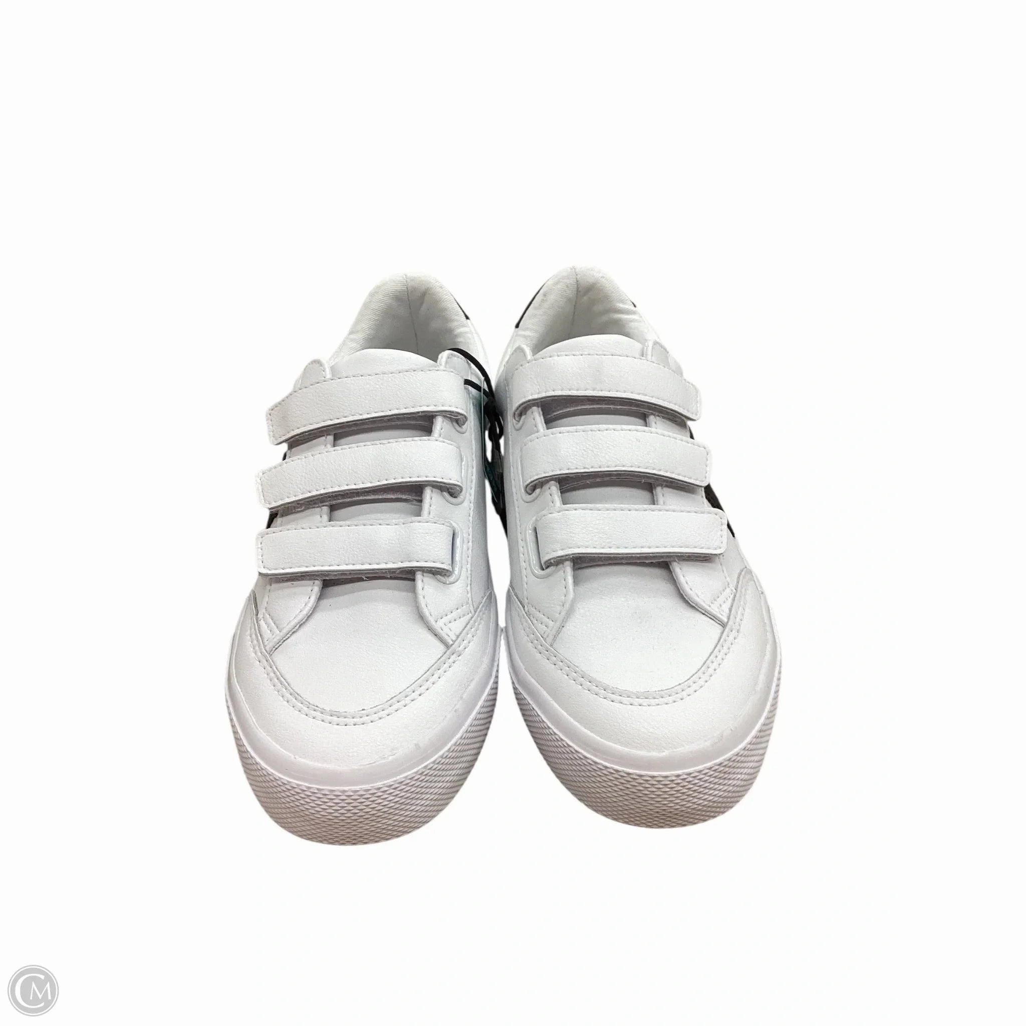 RubberHeel Body Support Shoes Sneakers By Rachel Zoe In Black & White, Size: 7.5