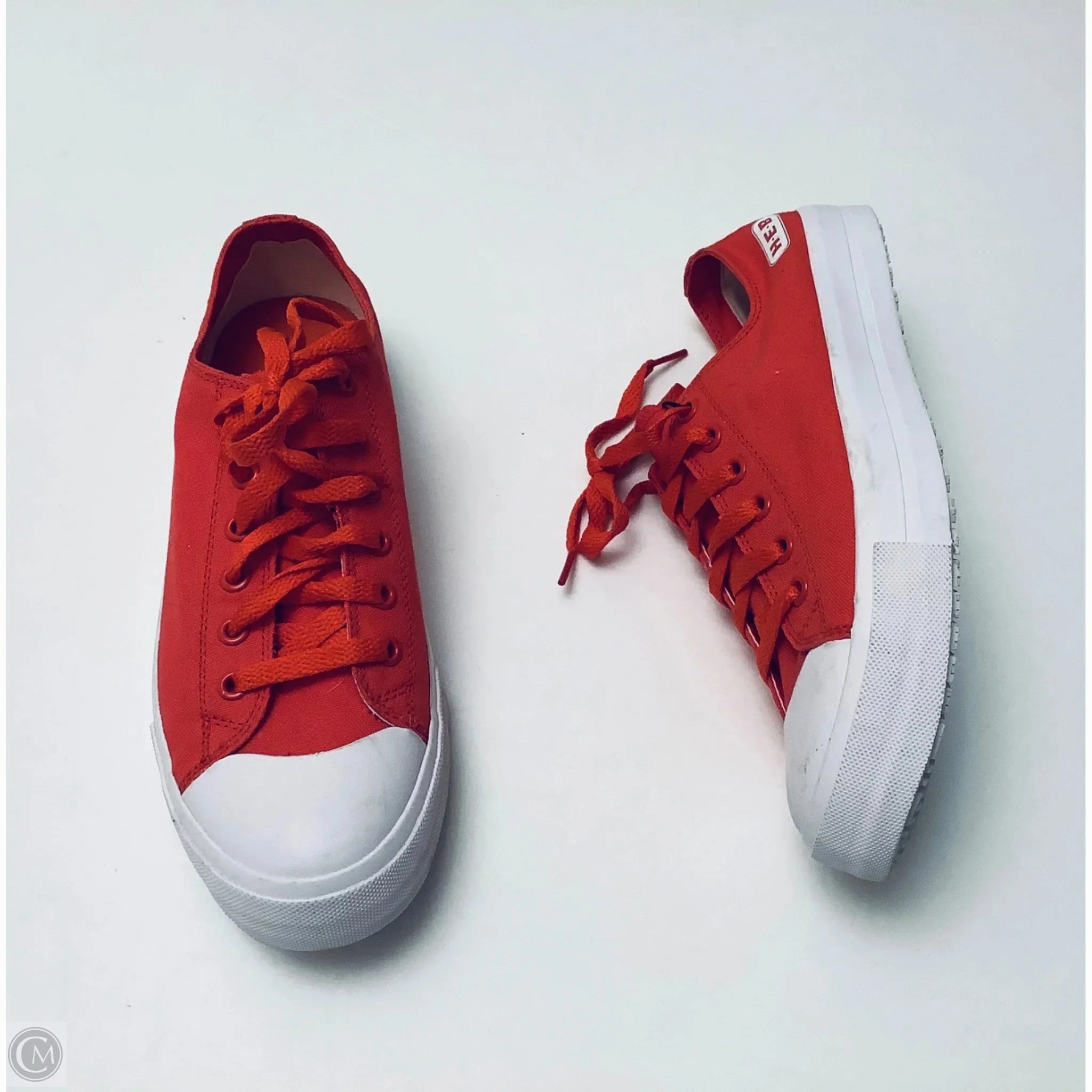 Shoes Sneakers By Clothes Mentor In Red, Size: 9.5 Sleek Form Non Restrictive Toe Box