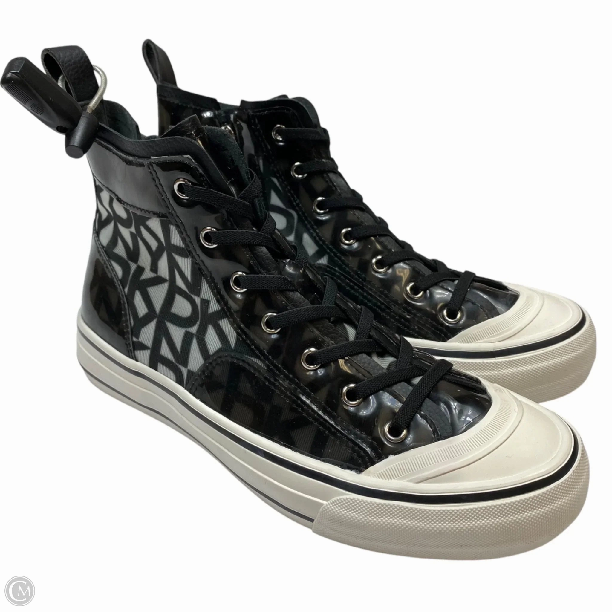High Energy Return Sole Shoes Sneakers By Dkny In Black, Size: 7.5