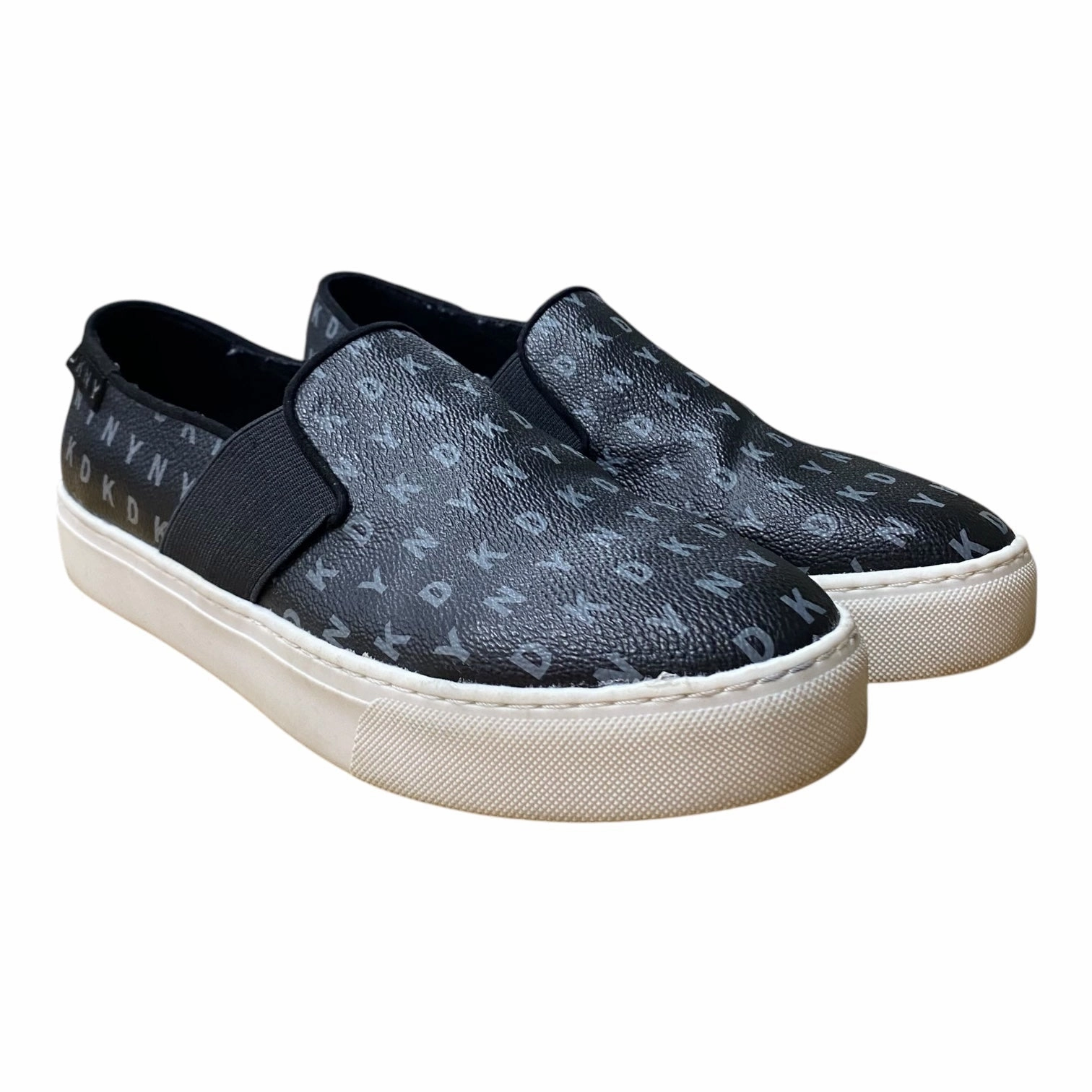 Heat Sealed Reinforcements Shoes Sneakers By Dkny In Black, Size:8