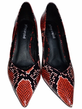 Evening Heels Snakeskin Print Shoes Heels Stiletto Jeffery Campbell, Size 7.5
