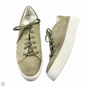 Impact Resistant Shell Shoes Sneakers By Aquatalia In Green, Size: 10