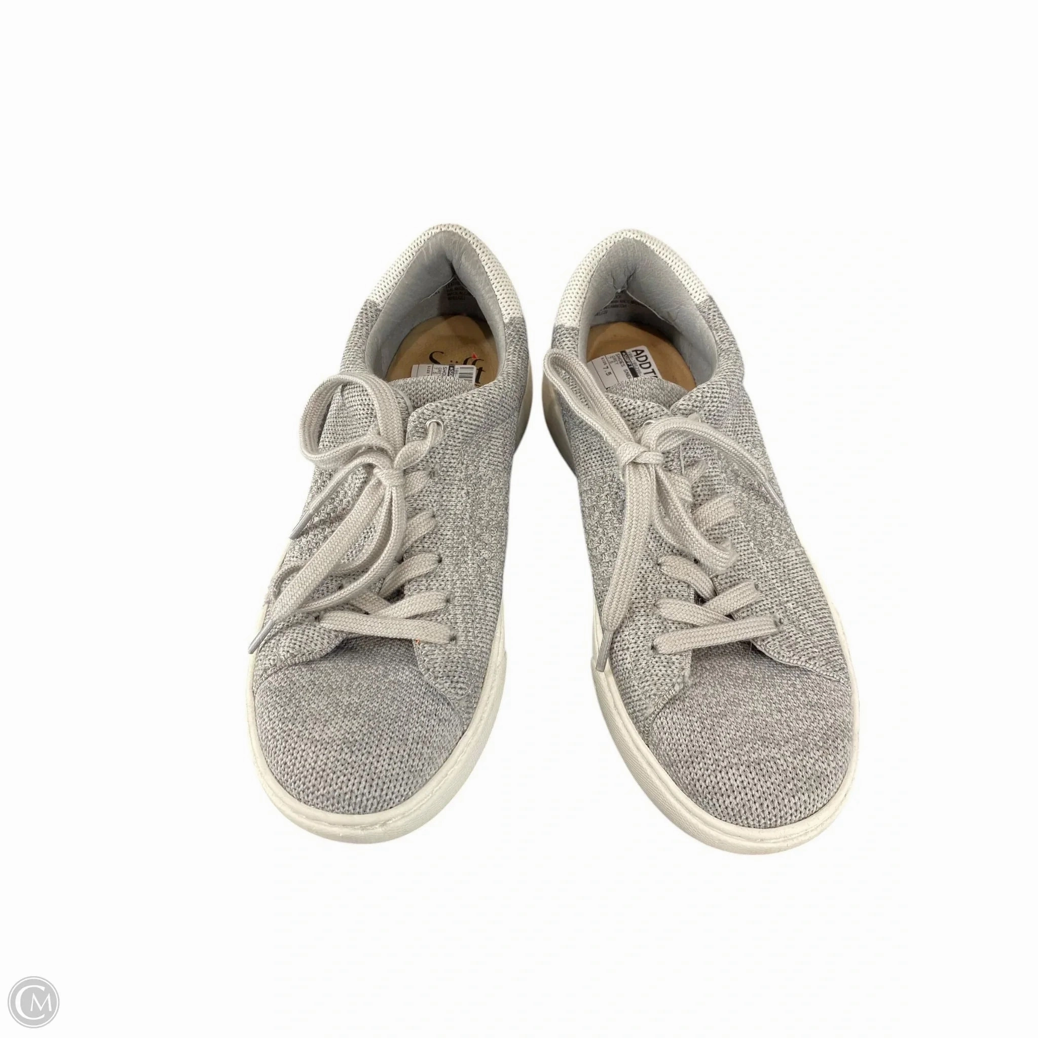 Exclusive Design All-Weather Design Shoes Sneakers By Sofft In Grey, Size: 7.5