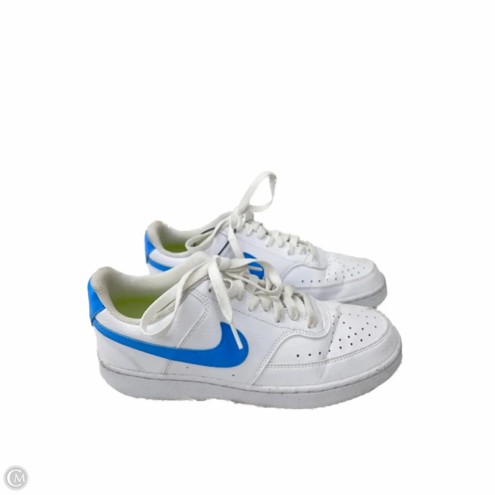 Ultra-soft piece Shoes Sneakers By Nike In Blue & White, Size: 8