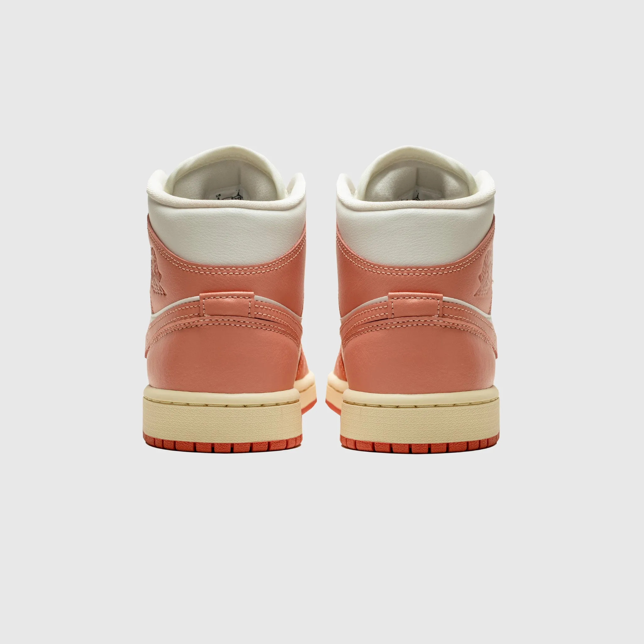 anti - skid shoes WMNS AIR JORDAN 1 MID "LIGHT MADDER ROOT"
