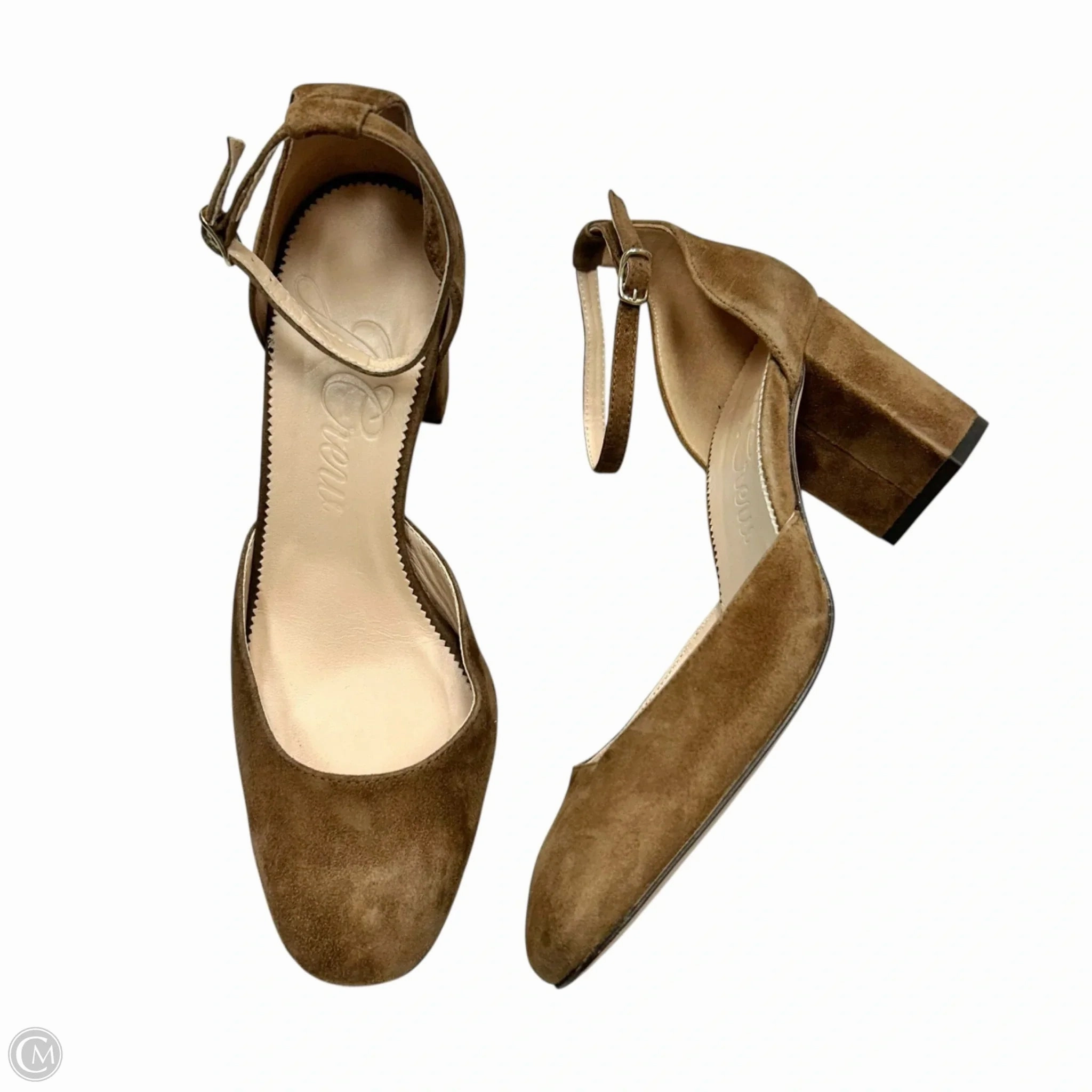 Shoes Heels Block By J. Crew In Brown, Size: 8 Satin Pumps