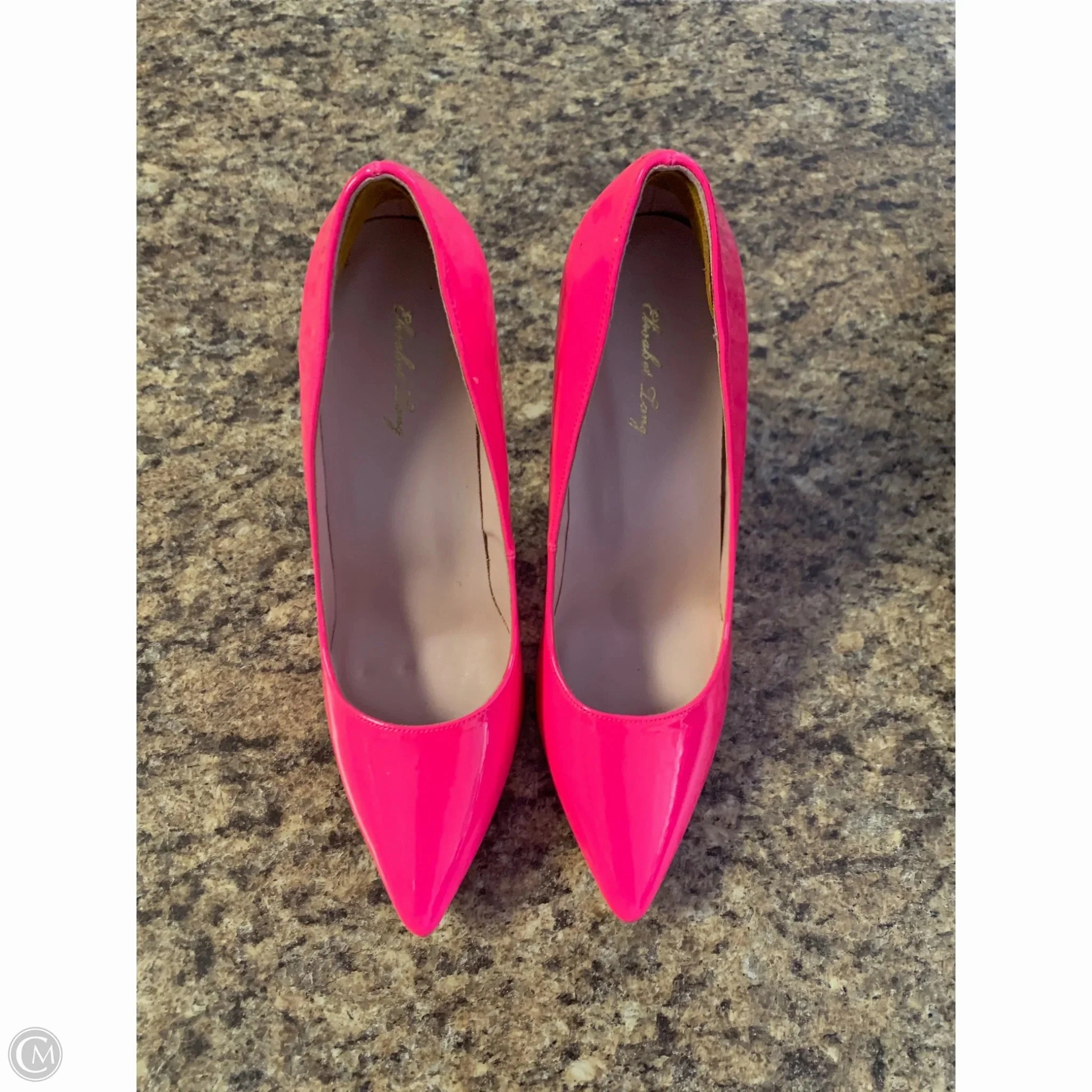 Casual Evening Wear Cozy Heels Shoes Heels Stiletto By Cmf In Pink, Size: 9