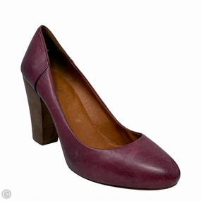 Sleek Pumps Timeless Sandals The Frankie Pump By Madewell In Maroon, Size: 10