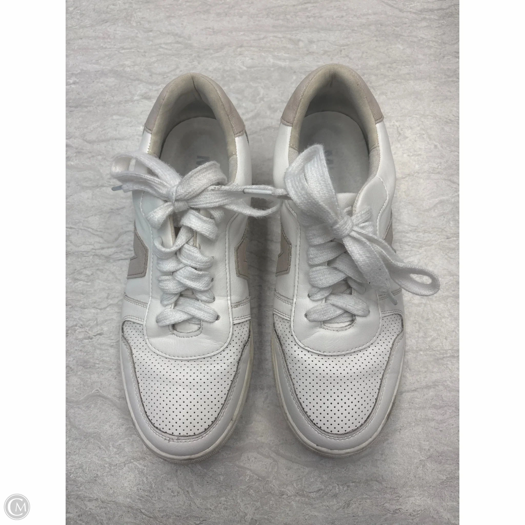 Shoes Sneakers By Mia In Tan & White, Size: 9 Impact-absorbing durability Cool Weather