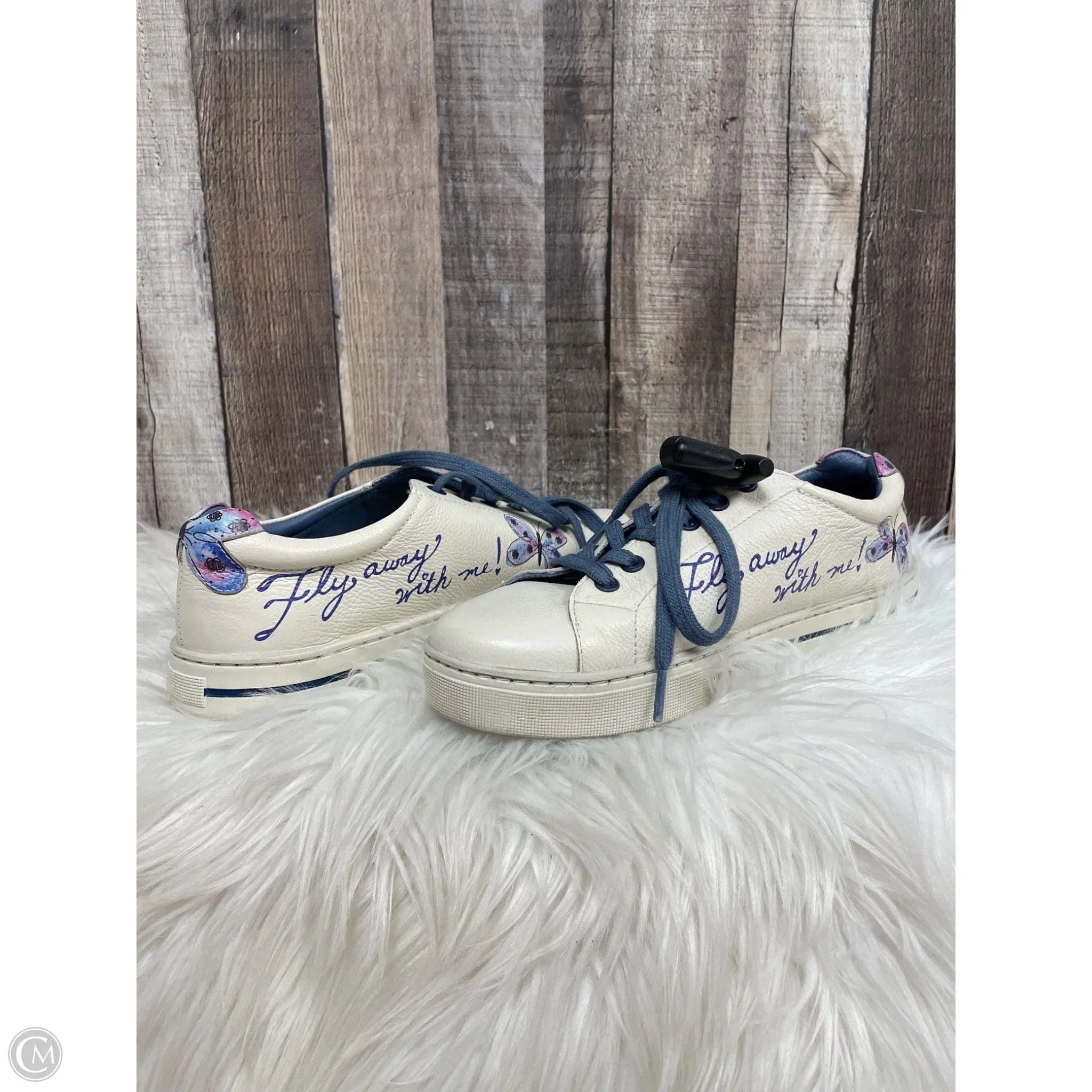 Comfortable Tongue Shoes Sneakers By Brighton In Multi-colored, Size: 8