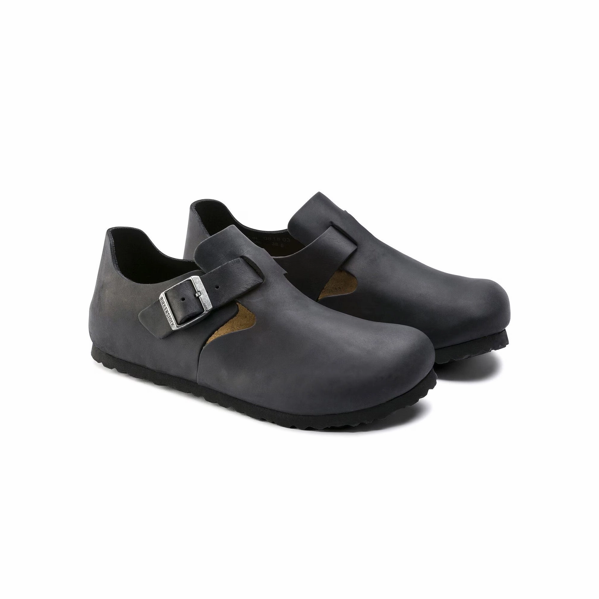 Birkenstock Mens London Oiled Leather Sandals Durable Material Stay Breezy