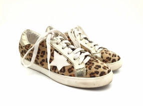 Shoes Sneakers By Nature Breeze In Leopard Print, Size: 8 Anti Slip Lacing