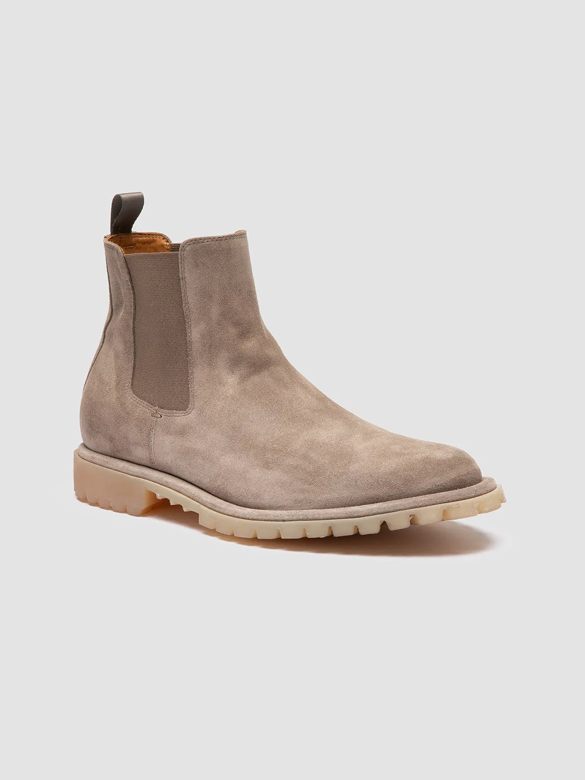 SPECTACULAR 014 - Grey Suede Chelsea Boots Hunter All-Weather Design.