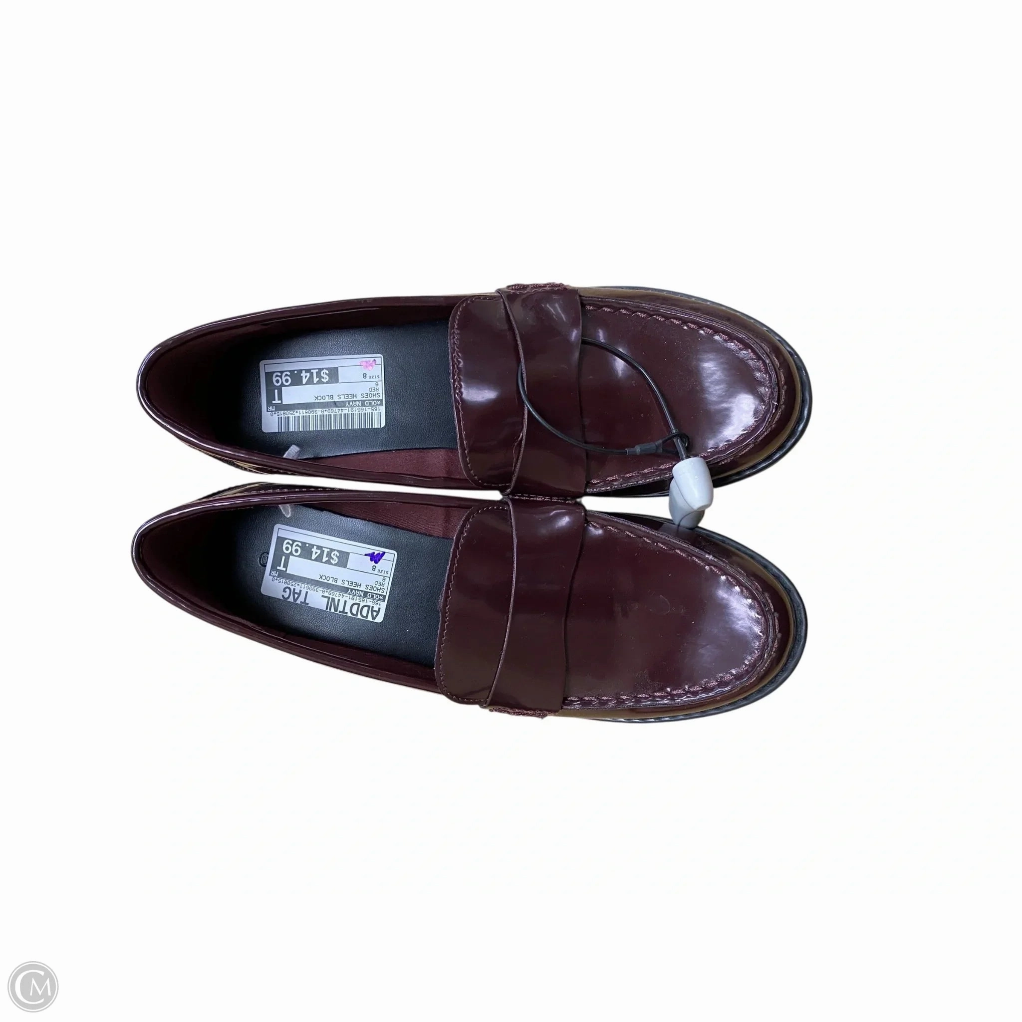 Shoes Heels Block By Old Navy In Red, Size: 8 Boho Chic Heels Heel Booties