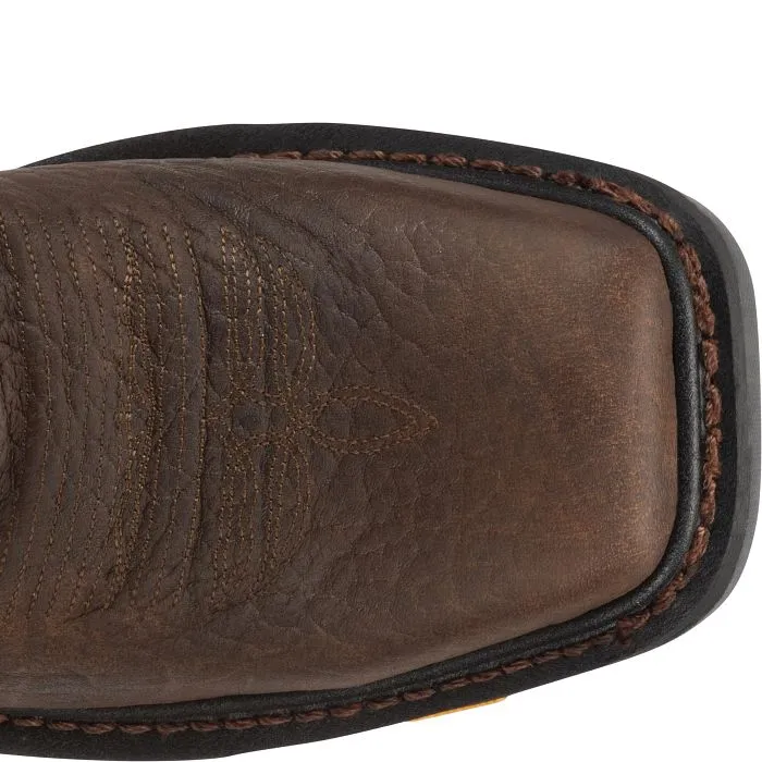 Light Step Justin Mens Driscoll Waterproof Square Steel Toe Work Boots Style WK2111