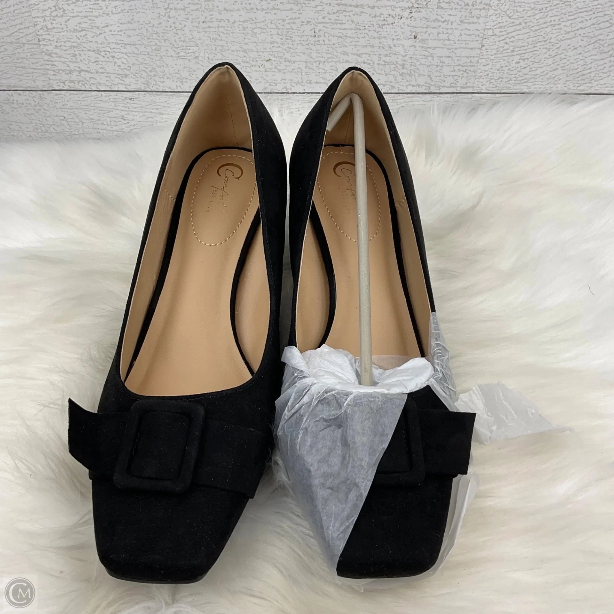 Durable Upper Shoes Heels Block By Cato In Black, Size: 11