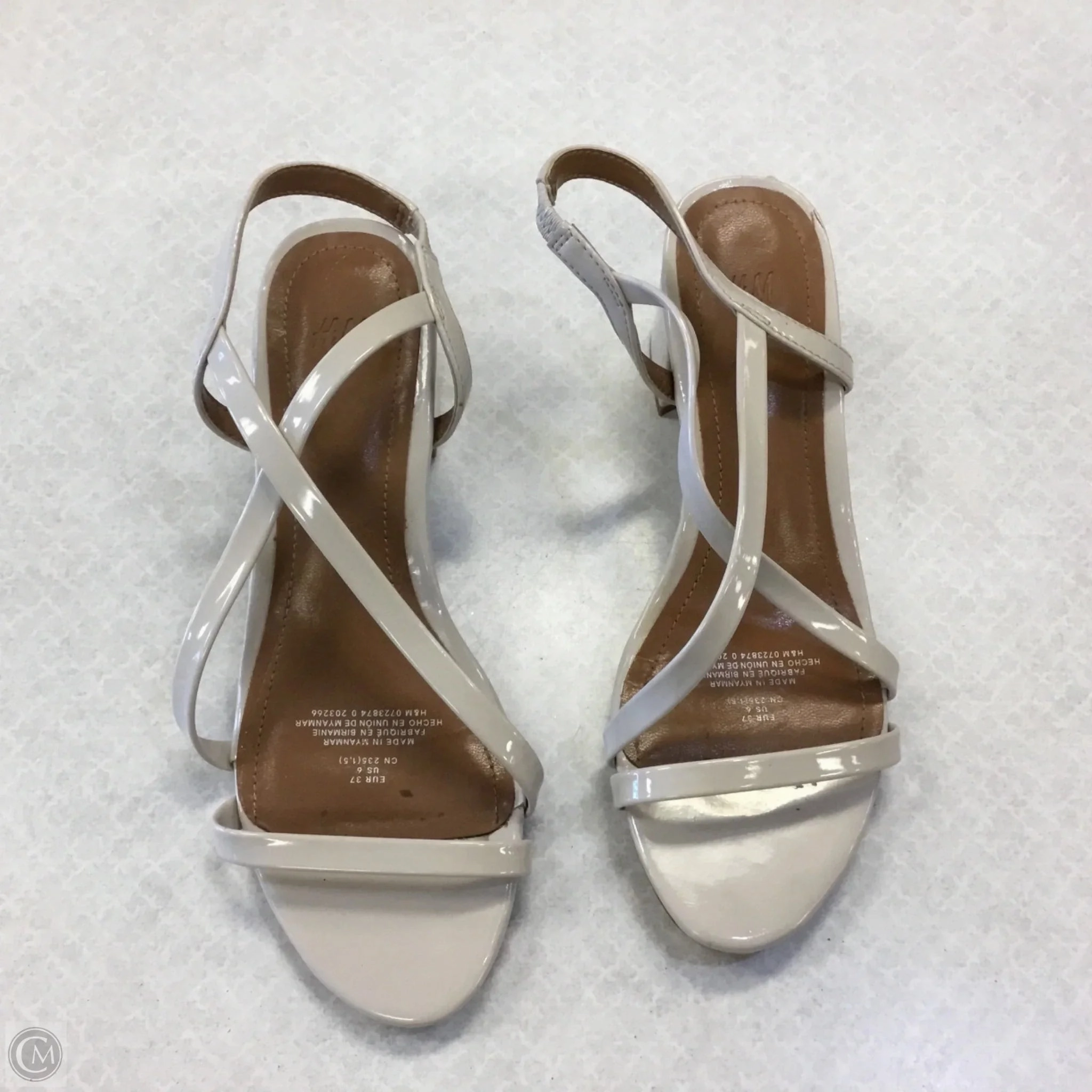 Shoes Heels Block By H&m In Tan, Size: 6 All terrain Formal Pumps