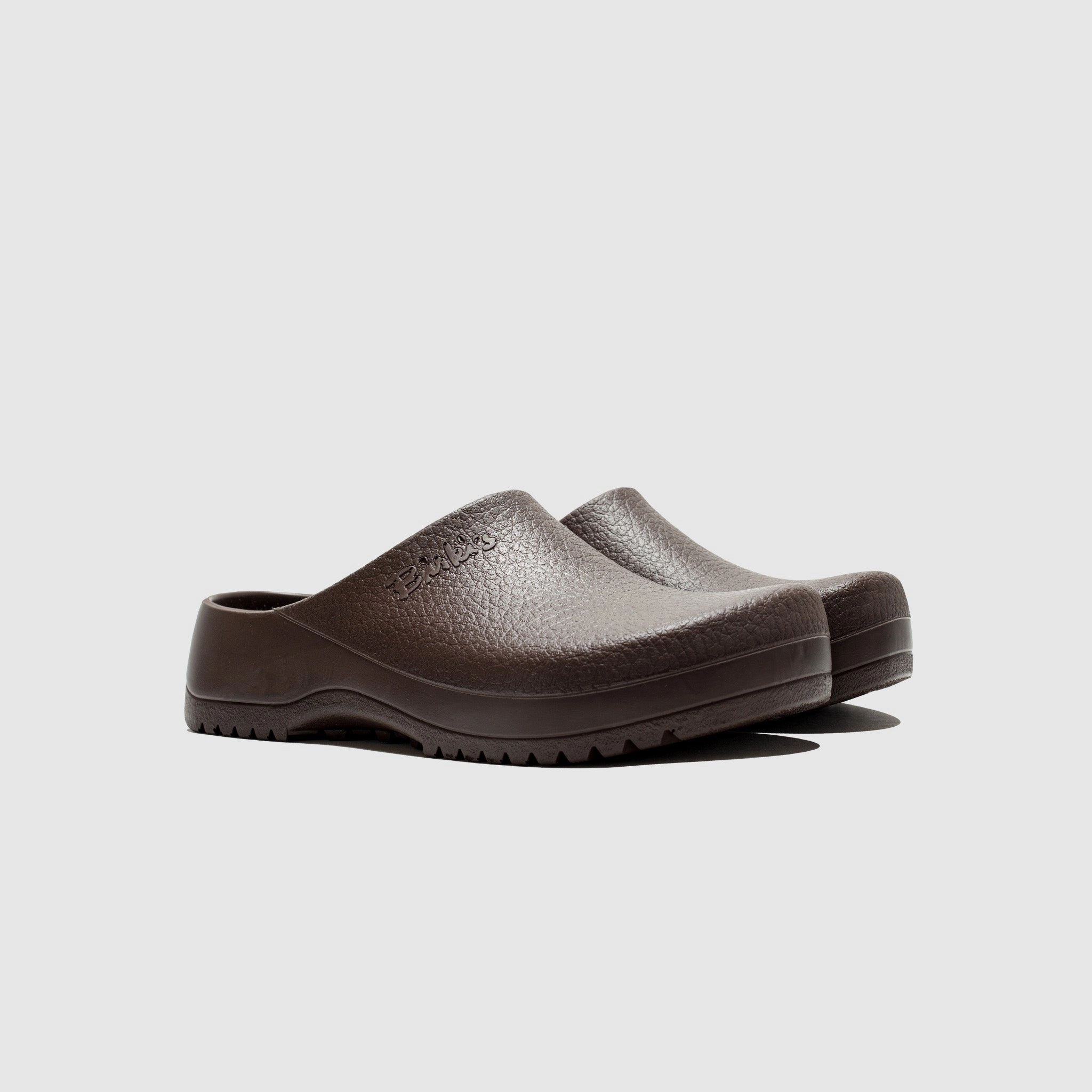 running in a boardwalk area shoes SUPER-BIRKI "BROWN"