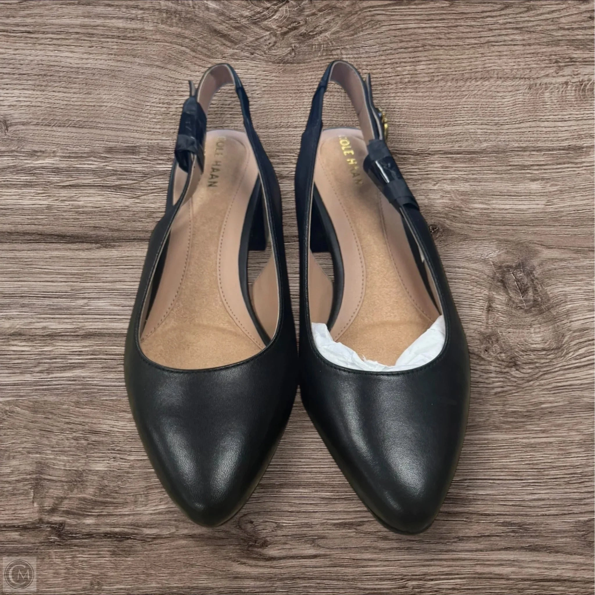 Soft Cushioning Heel shoes Shoes Heels Block By Cole-haan In Black, Size: 6