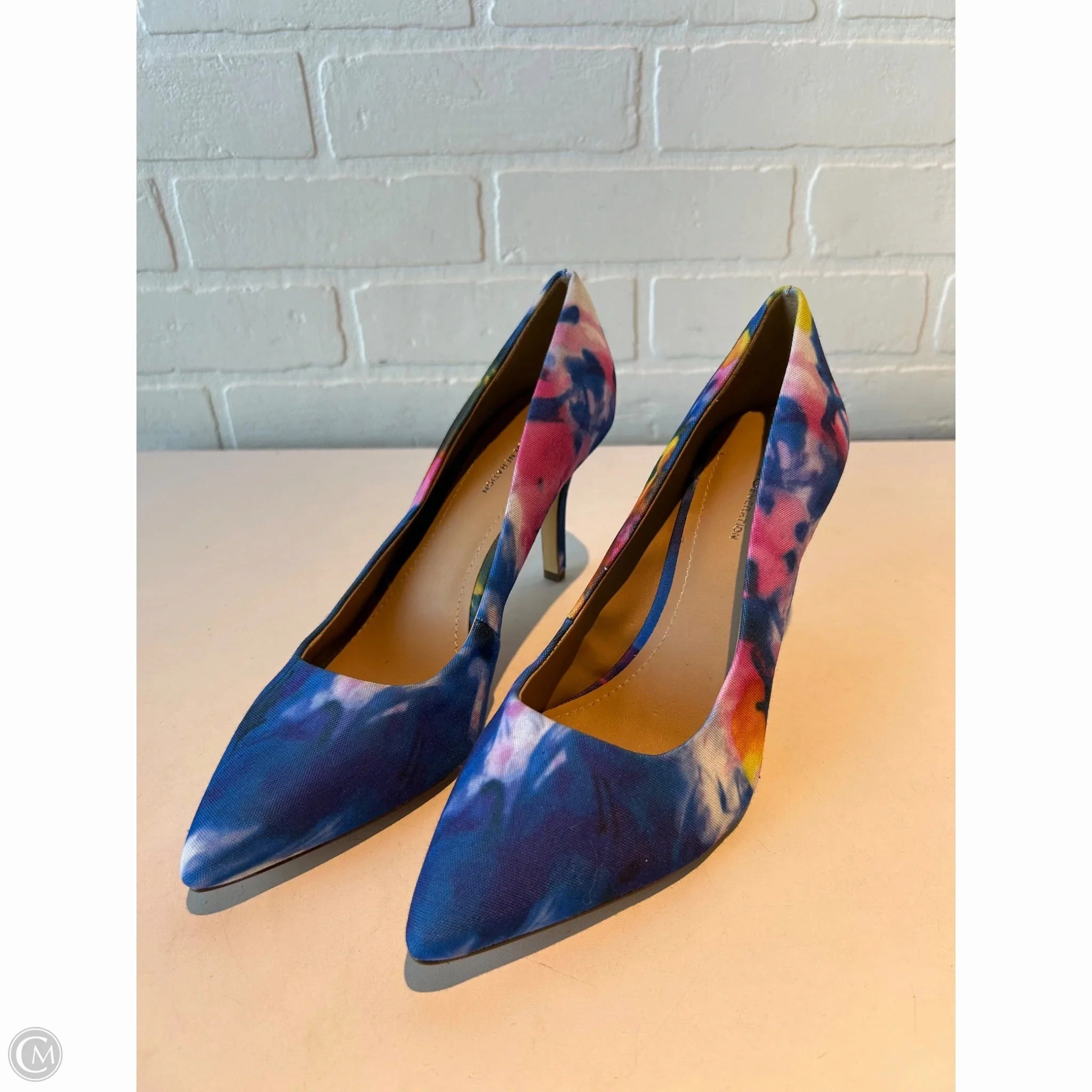 Shoes Heels Stiletto By Bcbgeneration In Blue & Pink, Size: 10 Cushioned Insole