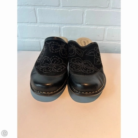 Narrow Fit Gold High Heeled Sandals Shoes Heels Block By Softspots In Black, Size: 10