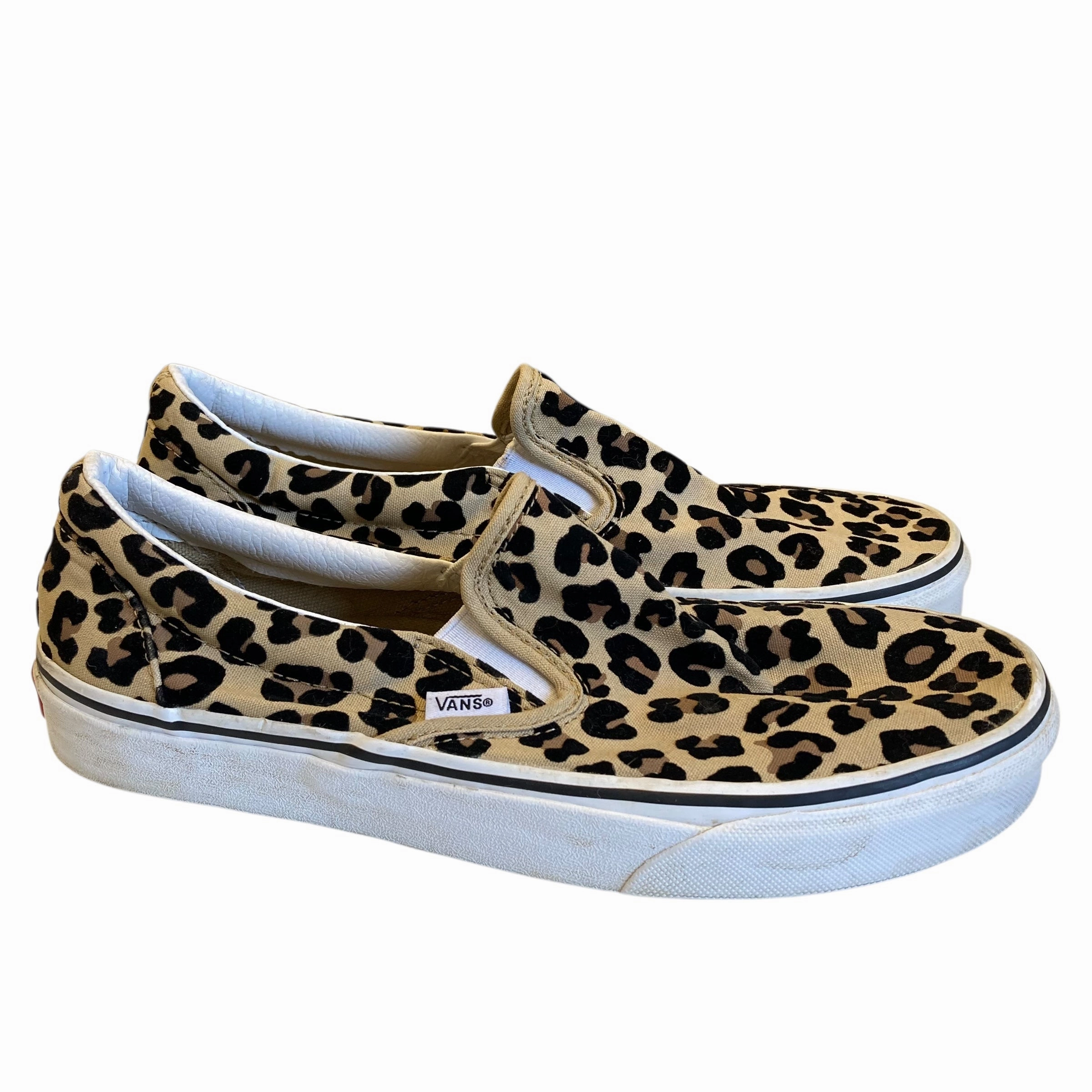 Shoes Sneakers By Vans In Animal Print, Size:10 AntiOdorTreatment