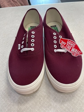 Shoes Sneakers By Vans In Purple & White, Size: 13 Flexible Midsole Dynamic Suspension