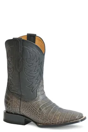 Stetson Mens Aces Alligator Boots Style 12-020-8818-4046 Elastic Collar