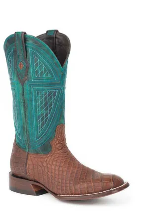 Minimalist Style Eco Material Nature Lover Stetson Mens Big Horn Alligator Square Toe Boots Style 12-020-1852-0417